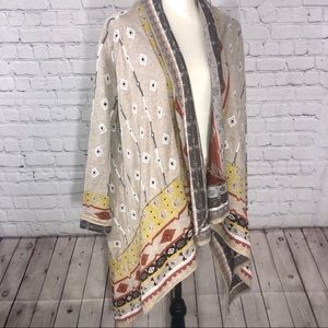 Freeway | Aztec Flowy Open Cardigan
